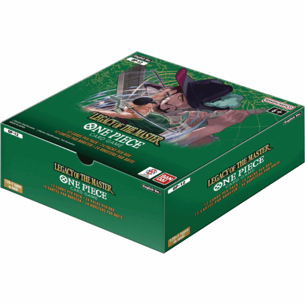 One Piece TCG OP-12 Booster Box – Legacy of The Master (EN) - immagine 3