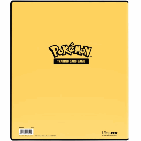 Pokémon Album a 3 Anelli Ultra-PRO Pikachu 2025 - immagine 3