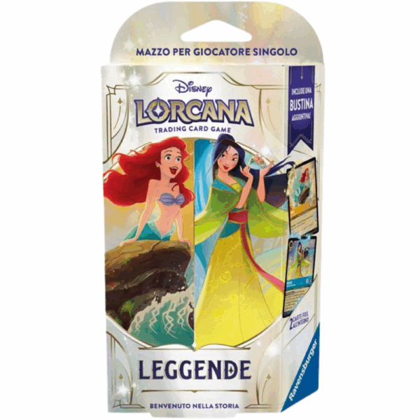 Disney Lorcana Leggende Starter Deck Ariel & Mulan