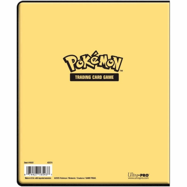 Pikachu 4–Pocket Album per Pokémon – Ultra PRO - immagine 2