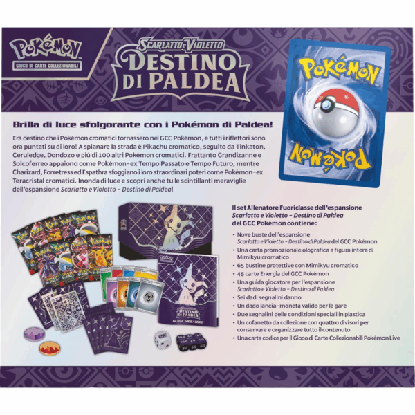 Destino di Paldea ETB: Set Allenatore Fuoriclasse - Scarlatto e Violetto(IT) - immagine 3