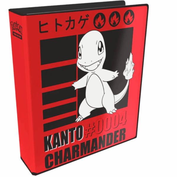 Pokémon Charmander 2” Album | Raccoglitore Carte Ufficiale Kanto #0004