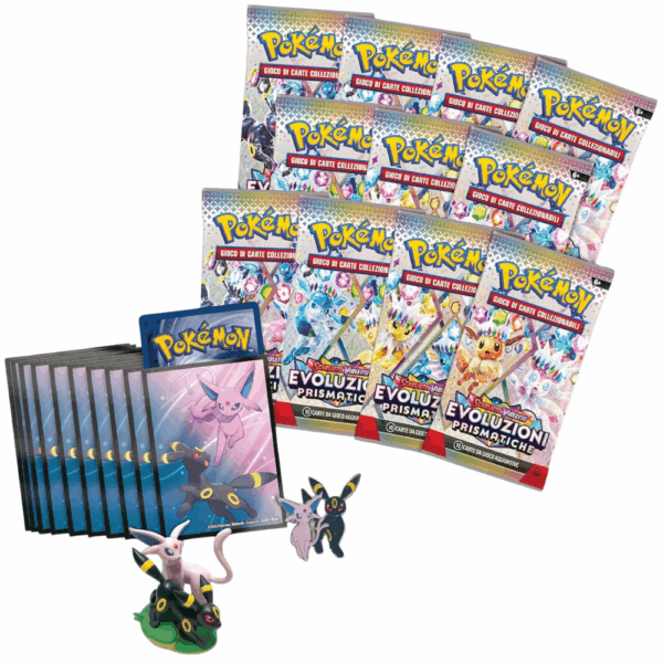 Collezione Premium Evoluzioni Prismatiche Espeon e Umbreon (IT) | Box Pokémon Esclusiva - immagine 2