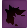 Pro-Binder Album Pokemon Series Elite Gengar con Chiusura a Zip - 12 Tasche 40 Pagine