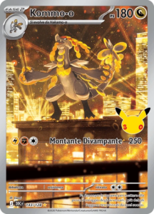 Kommo-o 143/128, carta Pok&eacute;mon 30&deg; Anniversario in italiano